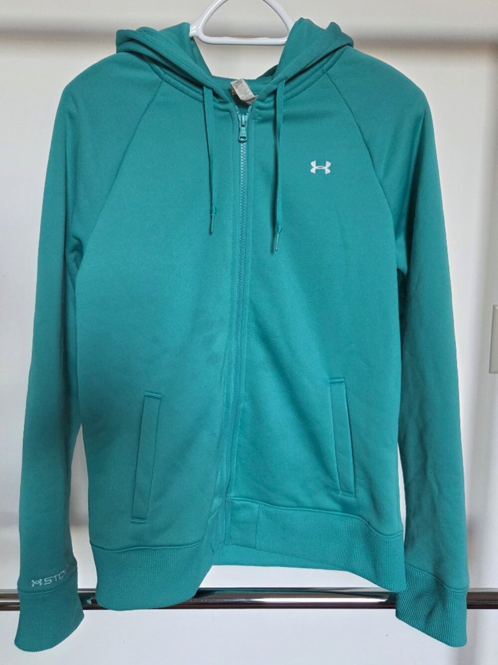 Under Armour Teal Zip Sweatshirt